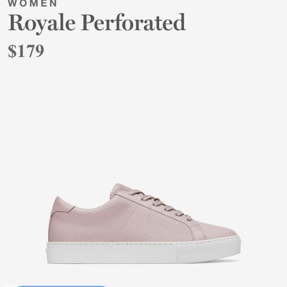 Greats Brooklyn blush sneakers